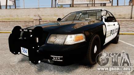 Ford Crown Victoria LCPD [ELS] para GTA 4