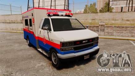 Brute MRSA Paramedic para GTA 4
