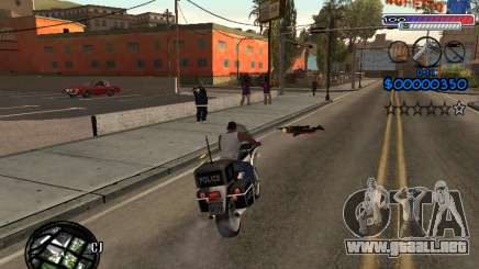 El nuevo C-HUD Ghetto para GTA San Andreas