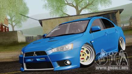 Mitsubishi Lancer Evo X GangLow para GTA San Andreas