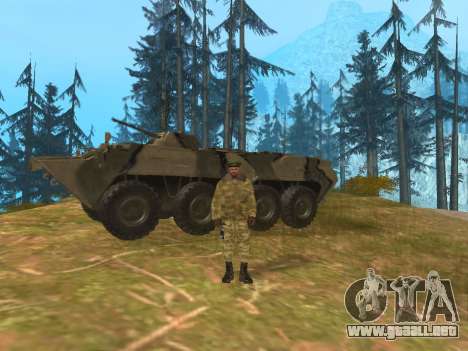 Pak ejército ruso de servicio para GTA San Andreas
