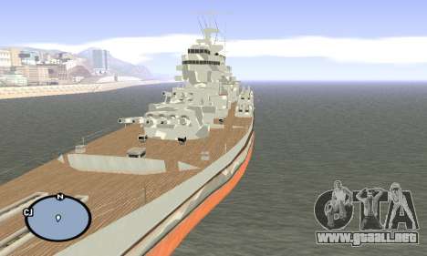 HMS Prince of Wales para GTA San Andreas