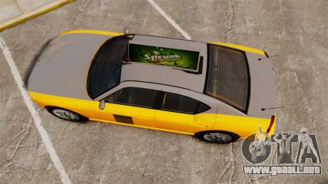 Bravado Buffalo Taxi para GTA 4