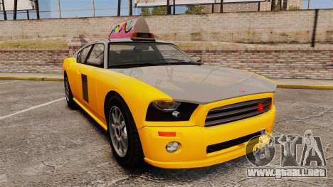 Bravado Buffalo Taxi para GTA 4