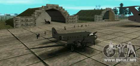 C-47 Dakota RAF para GTA San Andreas