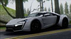 W Motors Lykan Hypersport 2013 para GTA San Andreas