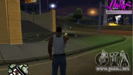 New HUD Ballas Style para GTA San Andreas