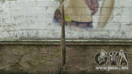 El cuchillo de Skyrim para GTA San Andreas