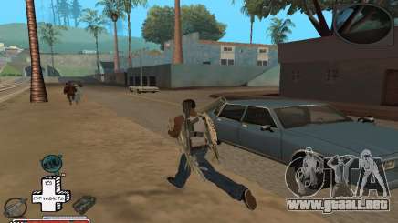 Hermosa C-HUD para GTA San Andreas