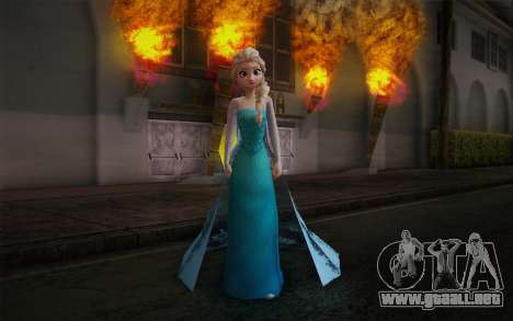 Frozen Elsa para GTA San Andreas