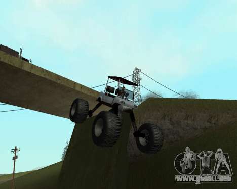Caddy Monster Truck para GTA San Andreas