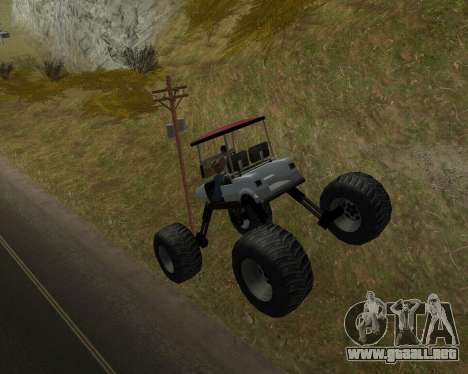 Caddy Monster Truck para GTA San Andreas