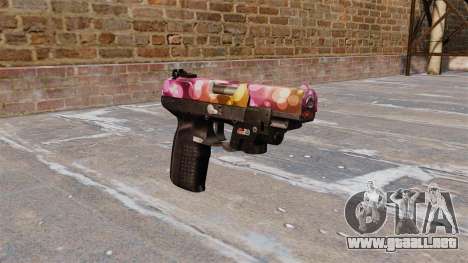 Pistola FN Cinco de los siete Puntos LAM para GTA 4