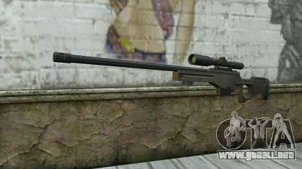 Arctic Warfare Super Magnum L115A1 para GTA San Andreas