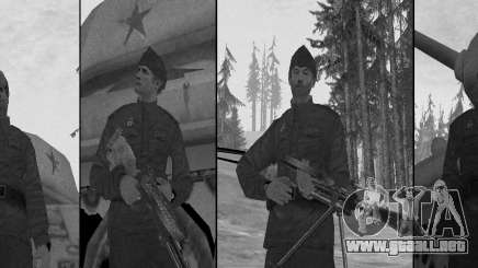 USSR Soldier Pack para GTA San Andreas