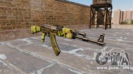 El AK-47 Woodland para GTA 4