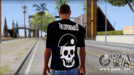 The Expendables Fan T-Shirt v1 para GTA San Andreas