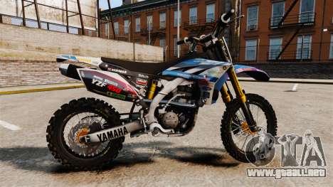 Yamaha YZF-450 v1.14 para GTA 4