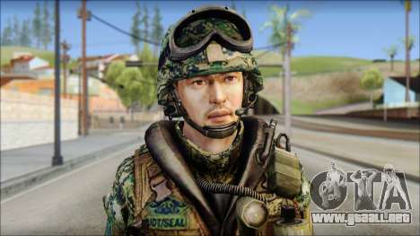 Forest UDT-SEAL ROK MC from Soldier Front 2 para GTA San Andreas