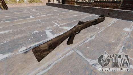 Ружье Benelli M3 Super 90 kryptek tifón para GTA 4