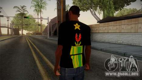 Mario Bros T-Shirt para GTA San Andreas