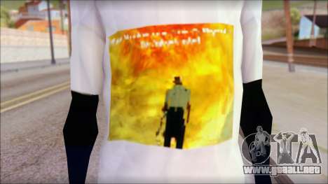 Monster von Back O Beyond T-Shirt para GTA San Andreas