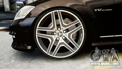 Mercedes-Benz S65 W221 AMG v1.3 para GTA 4