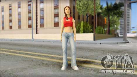 Young Street Girl para GTA San Andreas