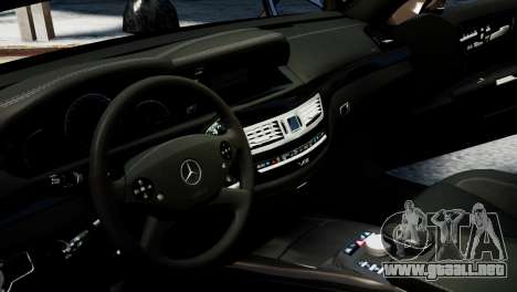 Mercedes-Benz S65 W221 AMG v1.3 para GTA 4