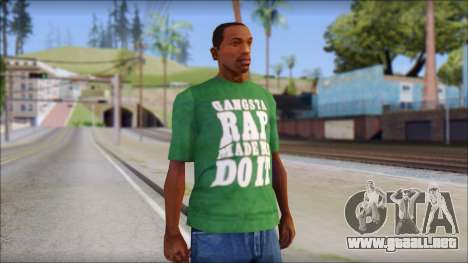 Ice Cube T-Shirt para GTA San Andreas