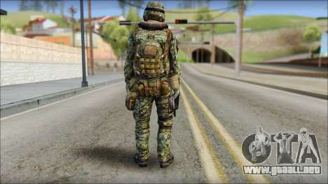 Forest UDT-SEAL ROK MC from Soldier Front 2 para GTA San Andreas