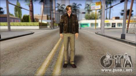 Leon Kennedy from Resident Evil 6 v2 para GTA San Andreas
