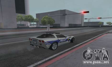 Chevrolet Corvette Z06 Police para GTA San Andreas