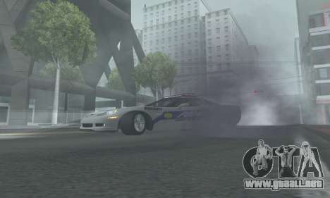 Chevrolet Corvette Z06 Police para GTA San Andreas