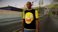 Black & Yellow T-Shirt para GTA San Andreas