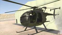 MH-6 Little Bird para GTA San Andreas