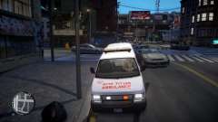 Israel MDA Ambulance para GTA 4