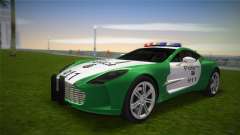 Aston Martin One-77 police para GTA Vice City