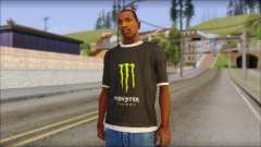 Monster T-Shirt Black para GTA San Andreas