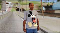 Mickey Mouse T-Shirt para GTA San Andreas