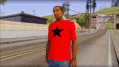 Vidick from Infected Rain Red T-Shirt para GTA San Andreas