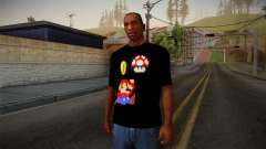 Mario Bros T-Shirt para GTA San Andreas