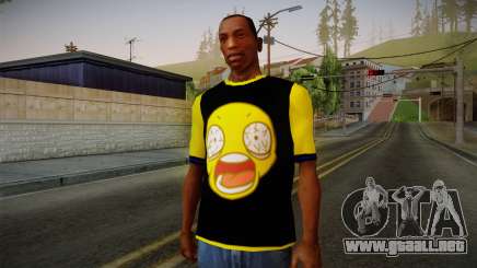 Nirvana Swag Shirt para GTA San Andreas