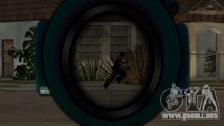 Sniper skope mod para GTA San Andreas