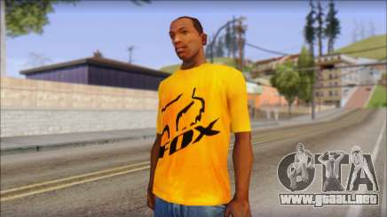 Cj Fox T-Shirt para GTA San Andreas