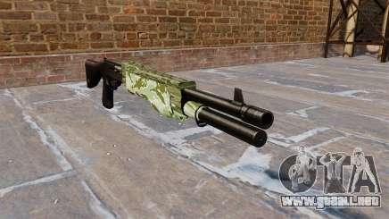 Ружье Franchi SPAS-12 Verde Camo para GTA 4