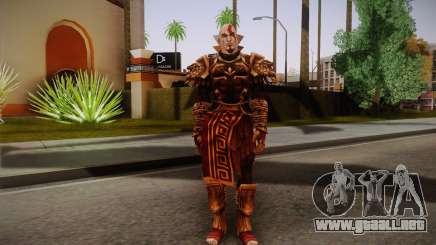 Kratos God Armor para GTA San Andreas