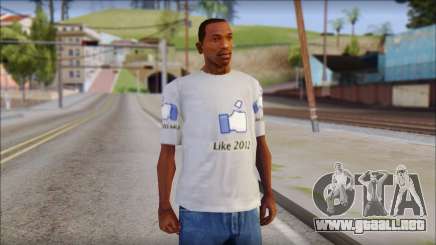 The Likersable T-Shirt para GTA San Andreas