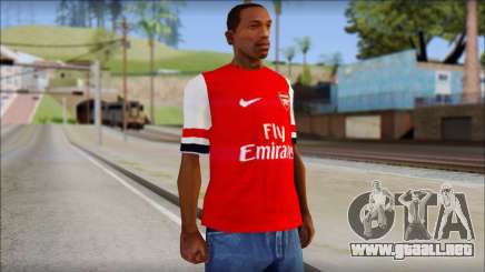 Arsenal FC Giroud T-Shirt para GTA San Andreas