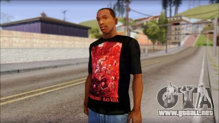 Kreator Shirt para GTA San Andreas